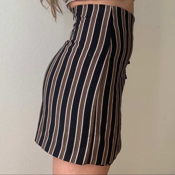 Urban Outfitters Striped Skirt - Picture 4 of 6